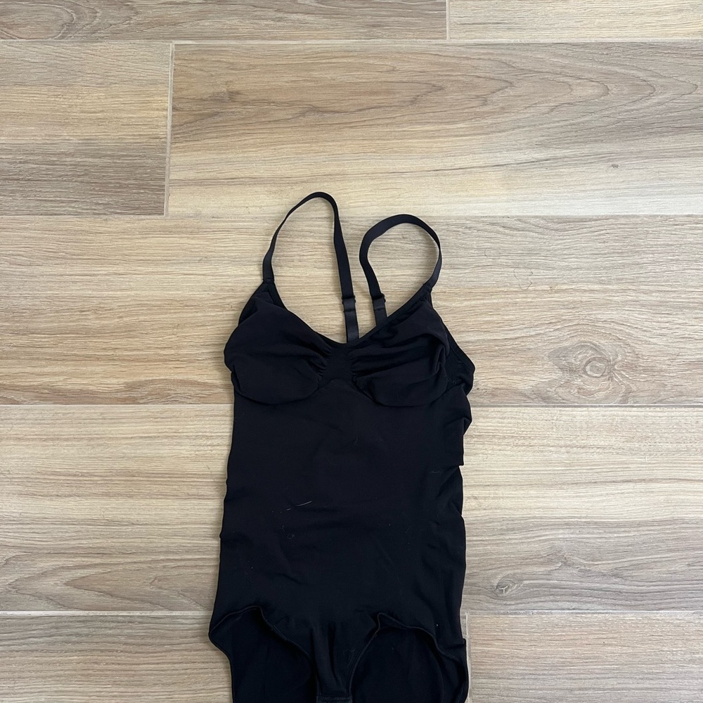 Kids Black One Piece Swimsuit